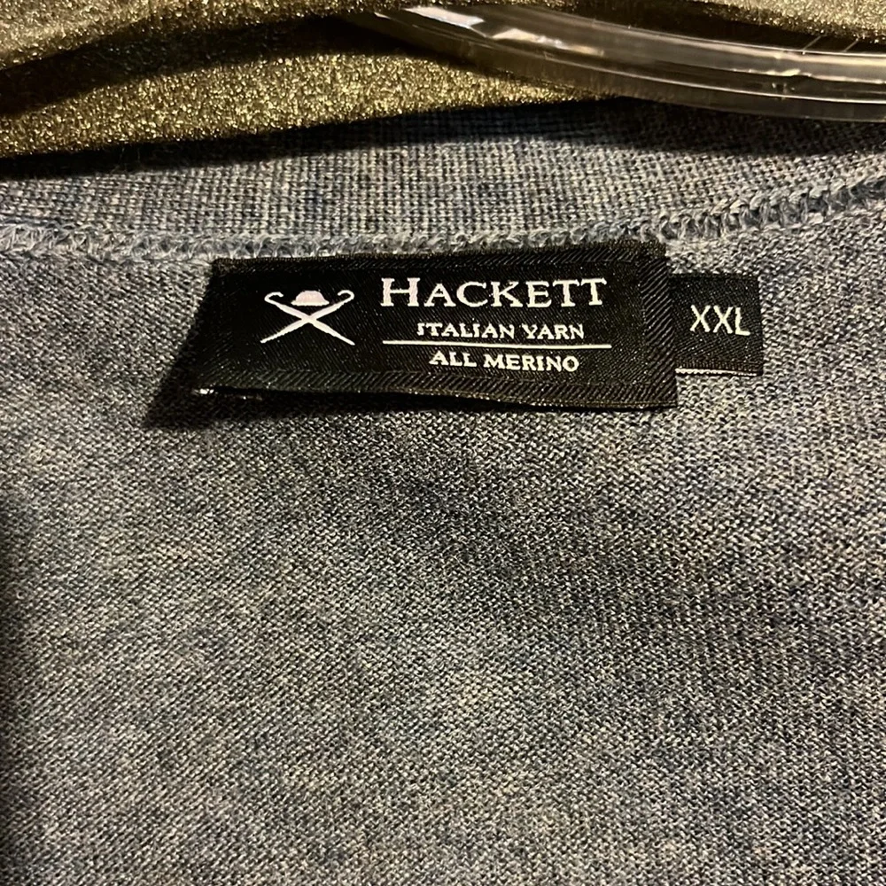Hackett || wool cardigan sweater - Picture 3 of 4